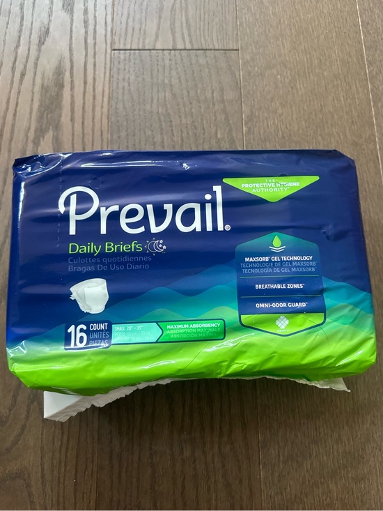 Prevail Other - New! Prevail Daily Adult UNISEX 16-Count Incontinence Briefs with Tabs SMALL